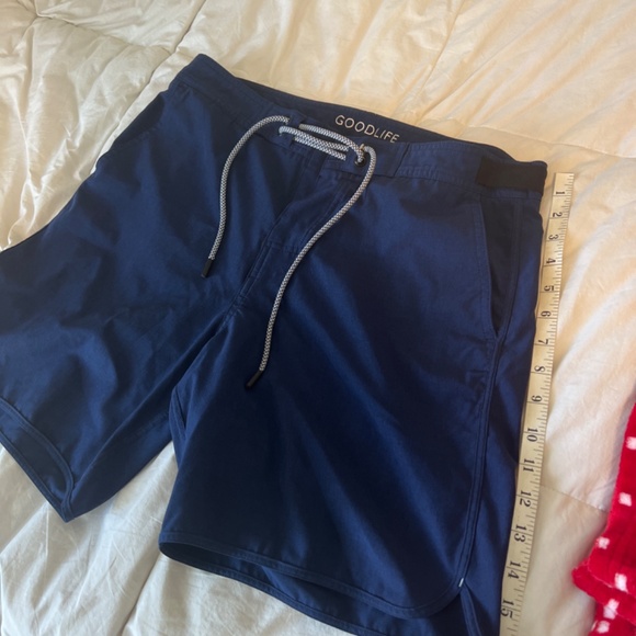 Goodlife Men's Swim Short Drawstring Blue (size 32) - Picture 6 of 9